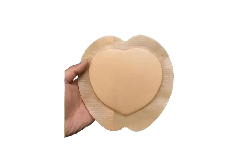 Sacral Heart-Shaped Silicone Gel Foam Dressing