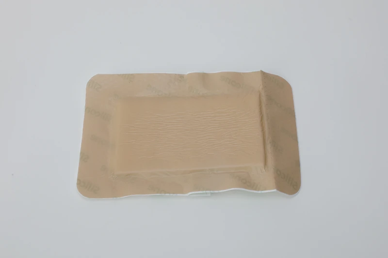 Rectangular Bordered Silicone Gel Foam Dressing