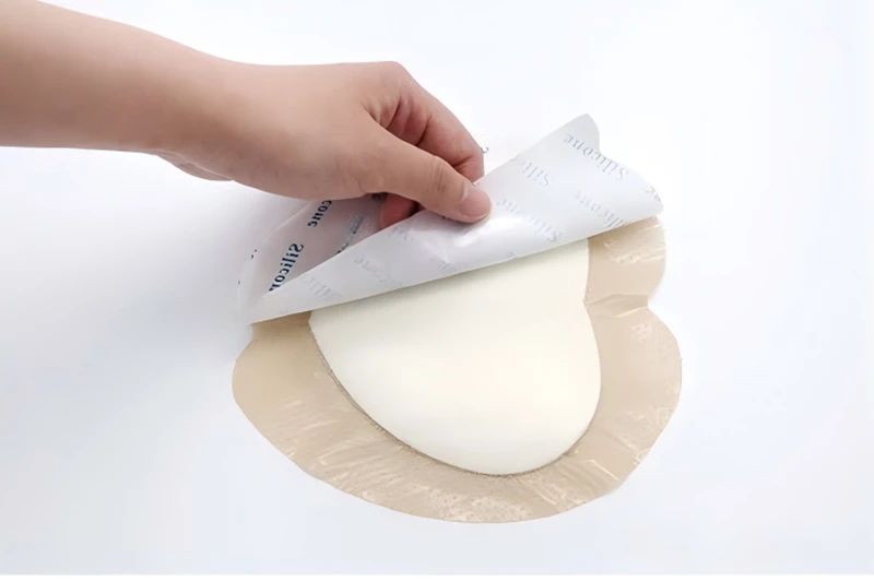Sacral Heart-Shaped Silicone Gel Foam Dressing