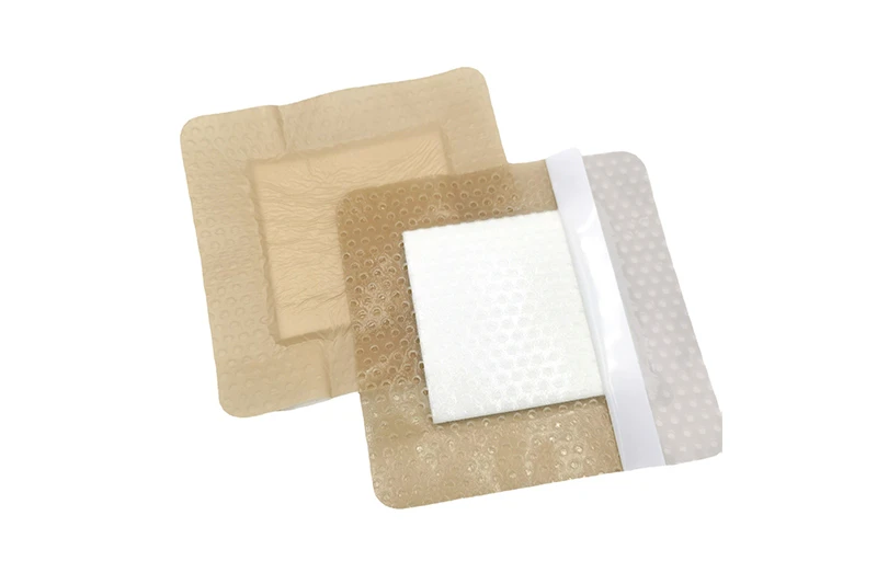 Multi-Layer Island Silicone Gel Foam Dressing
