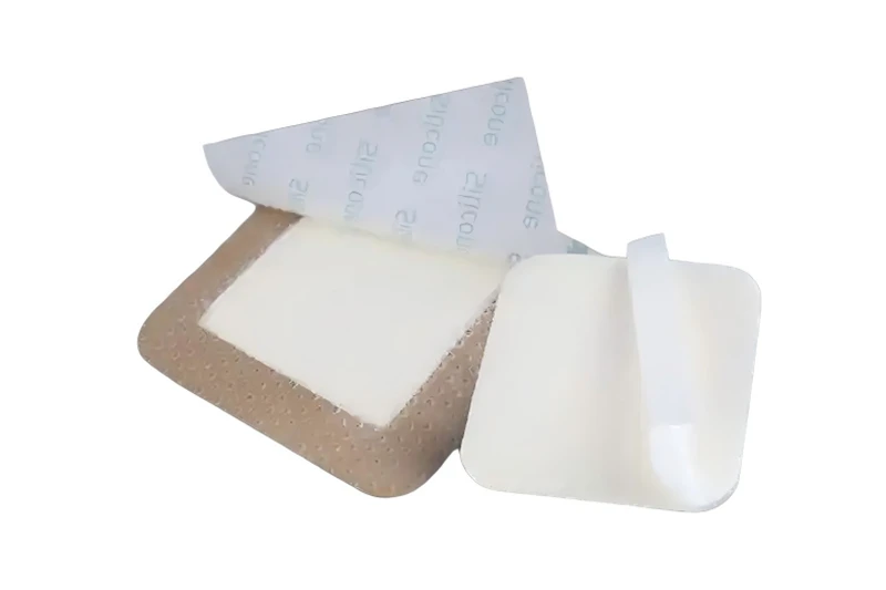 Heel Contour Silicone Gel Foam Dressing