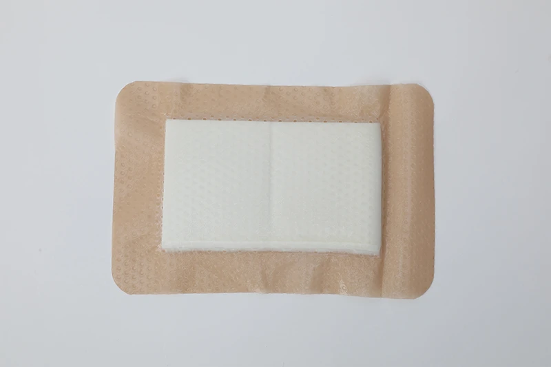 Rectangular Bordered Silicone Gel Foam Dressing