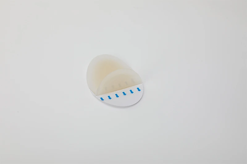 Oval Bordered Premium Hydrocolloid Wound Dressing