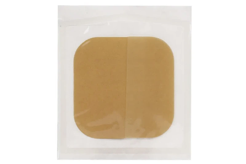 Beige Square High-Absorbency Hydrocolloid Dressing