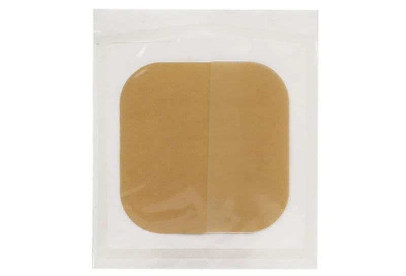 Beige Square High-Absorbency Hydrocolloid Dressing