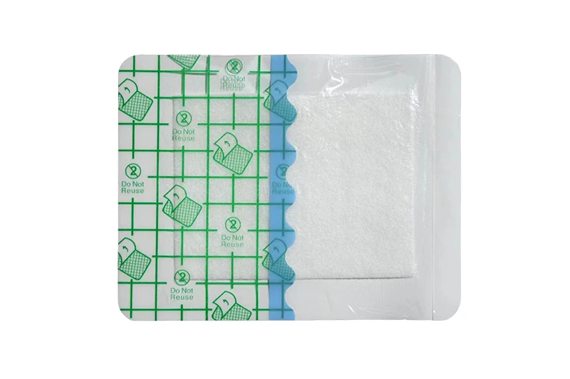 Waterproof Transparent Film Island Wound Dressing