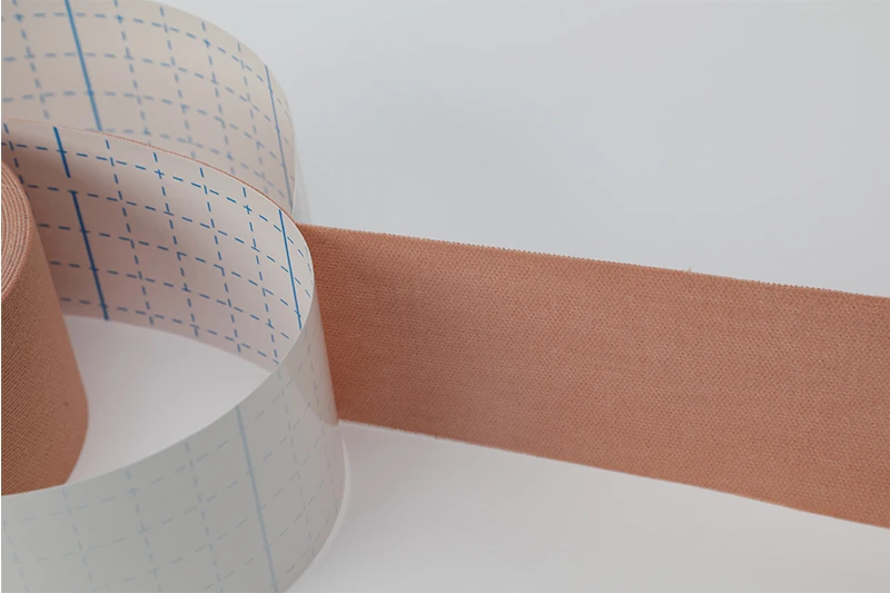 Pre-Cut Brown Kinesiology Tape Strips