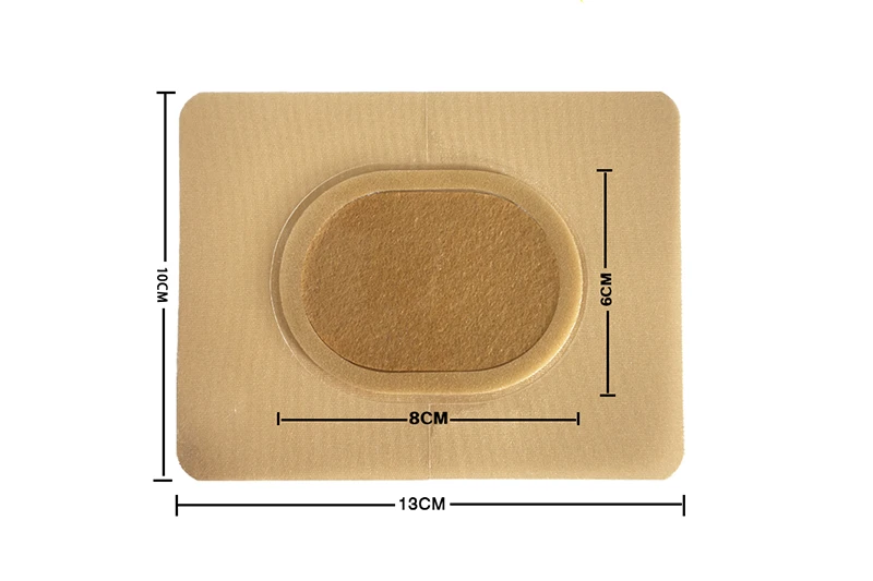 Soft Gentle Square Fiber Wound Dressing
