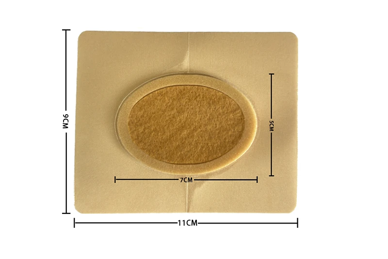 Soft Gentle Square Fiber Wound Dressing