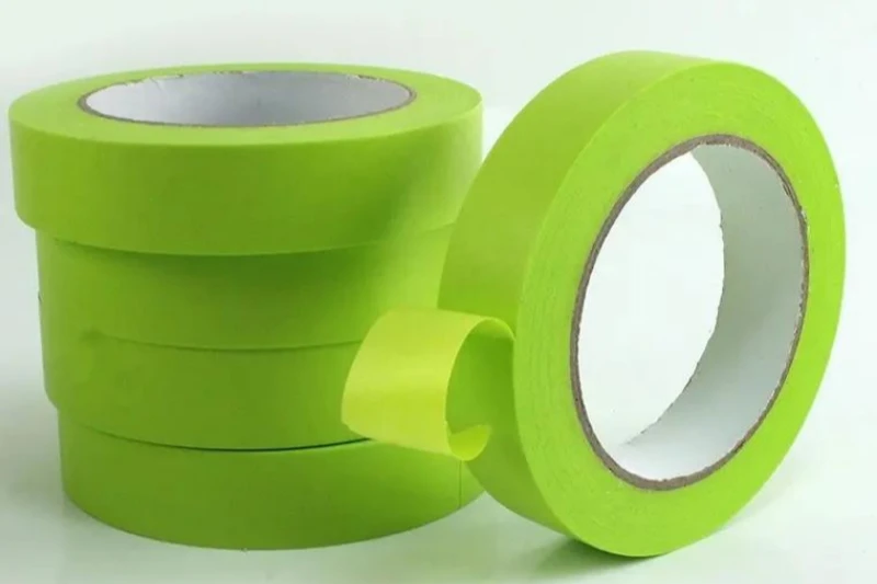 Green Hypoallergenic Microporous Paper Tape