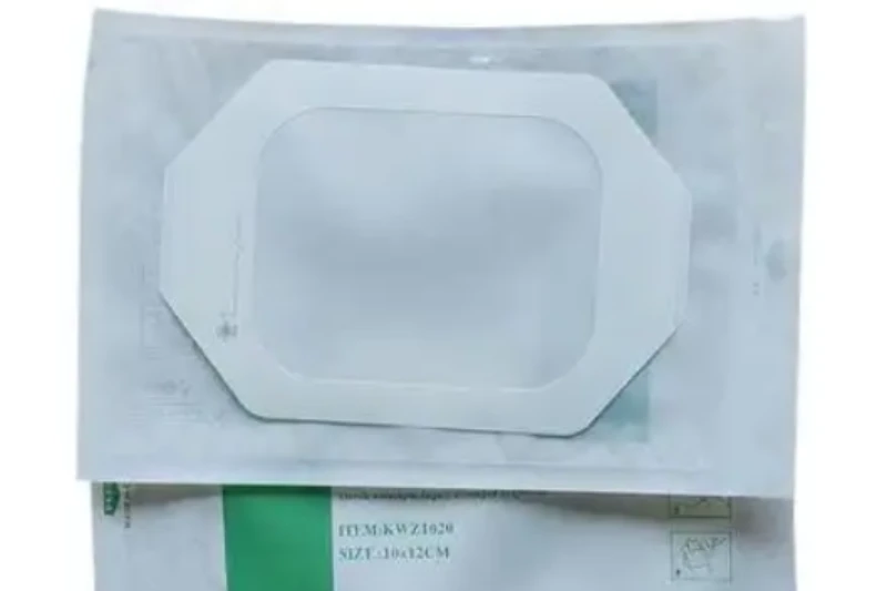High-Absorbency Bordered Catheter Fixing Dressing