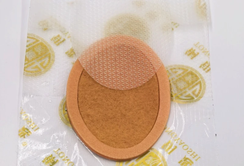 Blank Plaster Empty Sanfu Patch &ndash; High-End Oval Medicated Patch Base | Zhuopu Medical